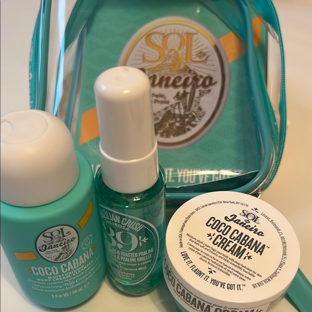 Sol de Janeiro Coco Cabana Hydration Kit in Teal - Picture 2 of 2